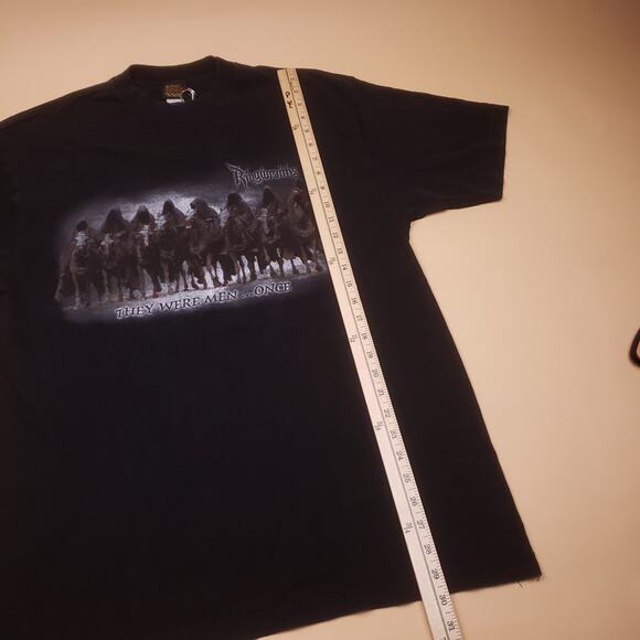 Vintage y2k Lord of the Rings Ringwraiths LOTR Movie Graphic T Shirt Tee Rare - Picture 5 of 10